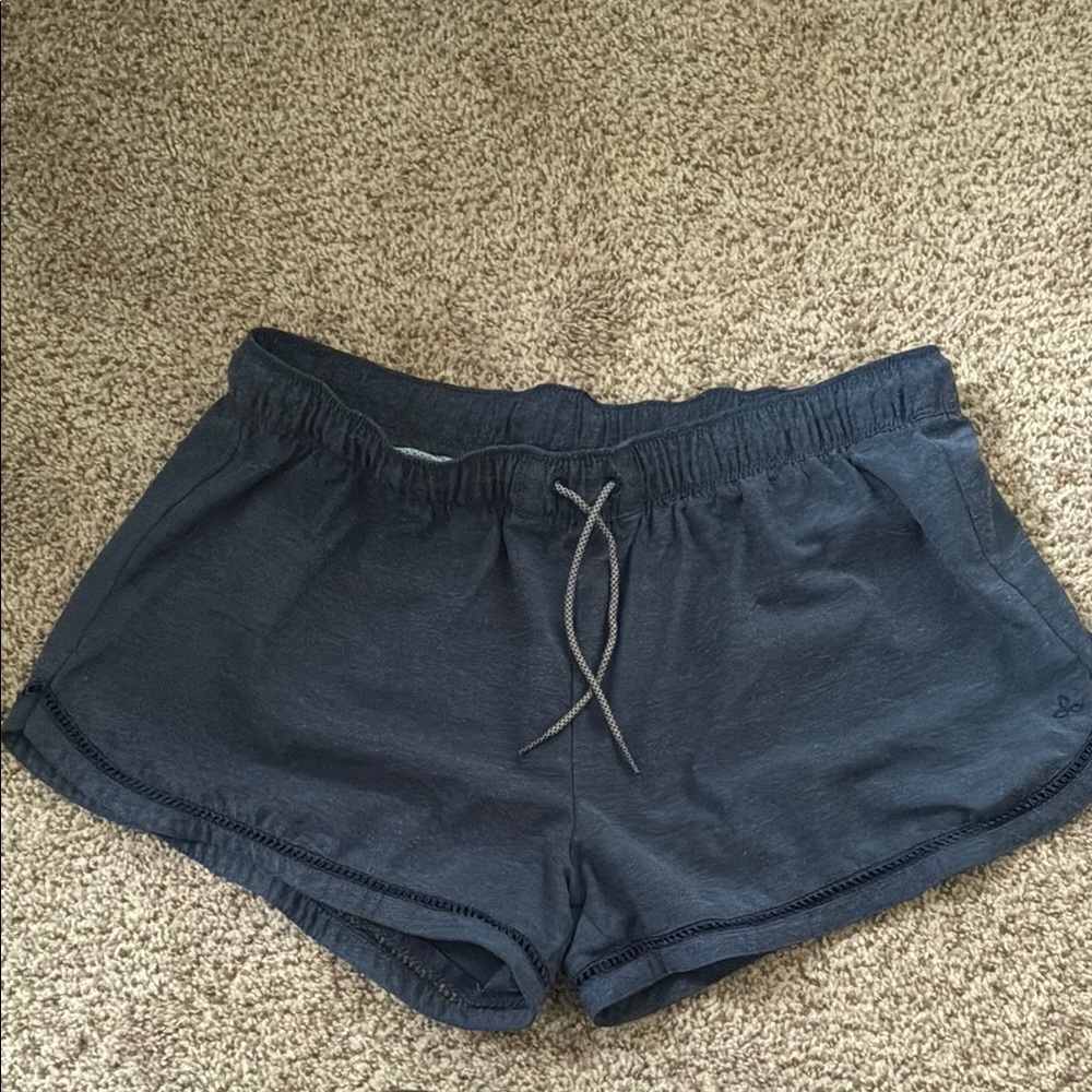 Women's Navy Blue Casual Shorts